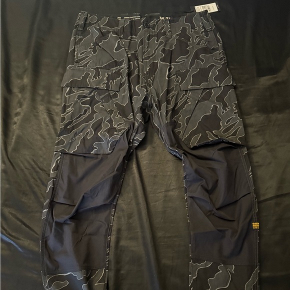 G-Star Black and Gray Cargo Pants